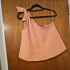 Zara Asymmetrical Top Size Medium